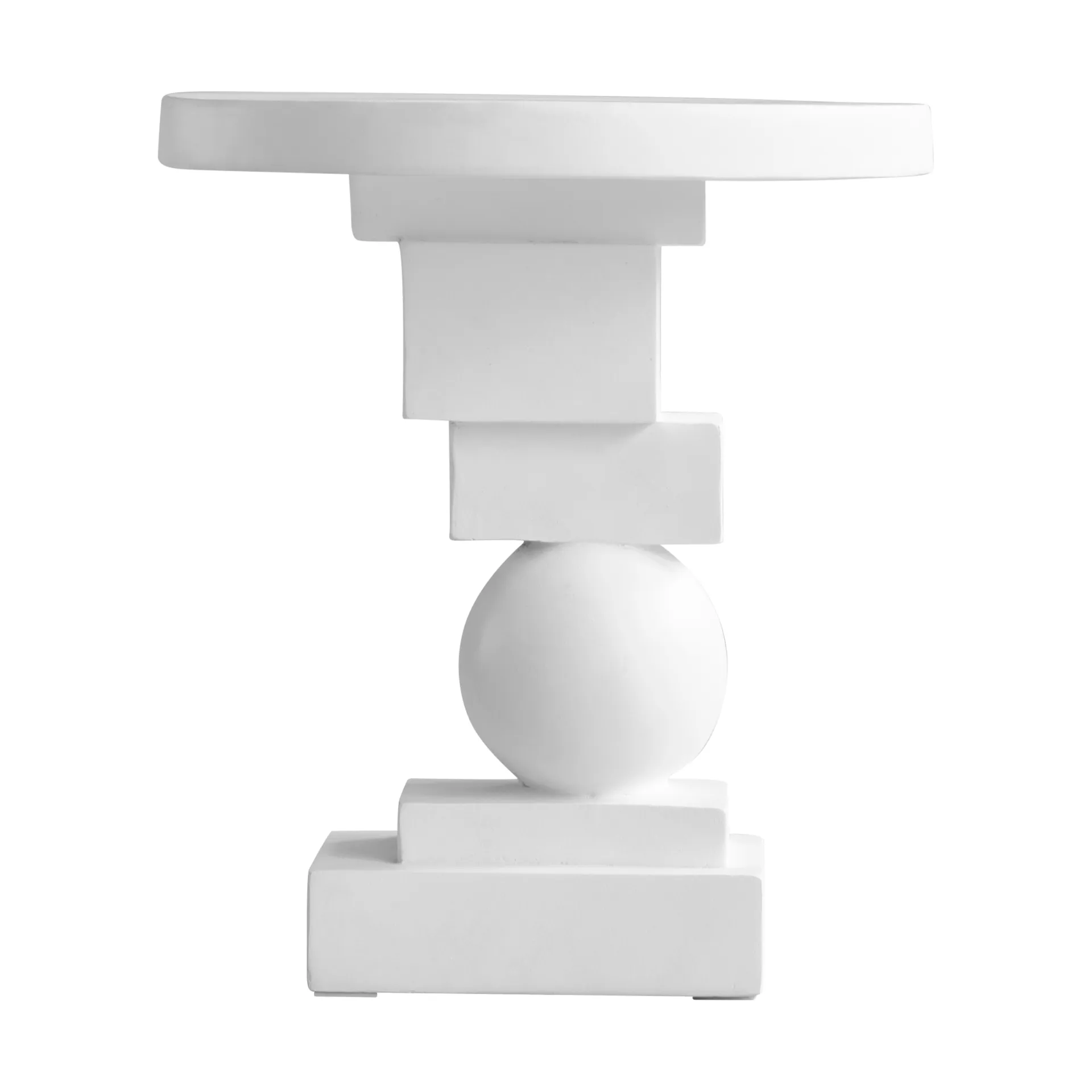 Artist sidebord Ø44x50 cm, Bone white 101 Copenhagen