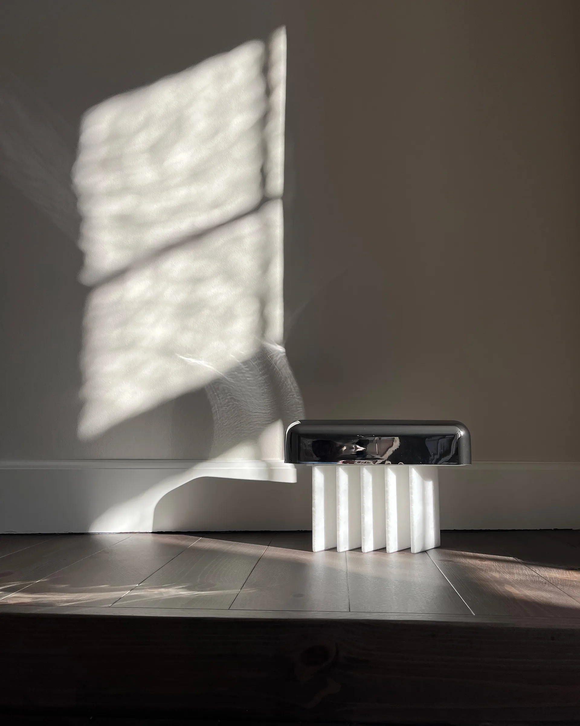 Beetle bordlampe bærbar, Chrome 101 Copenhagen