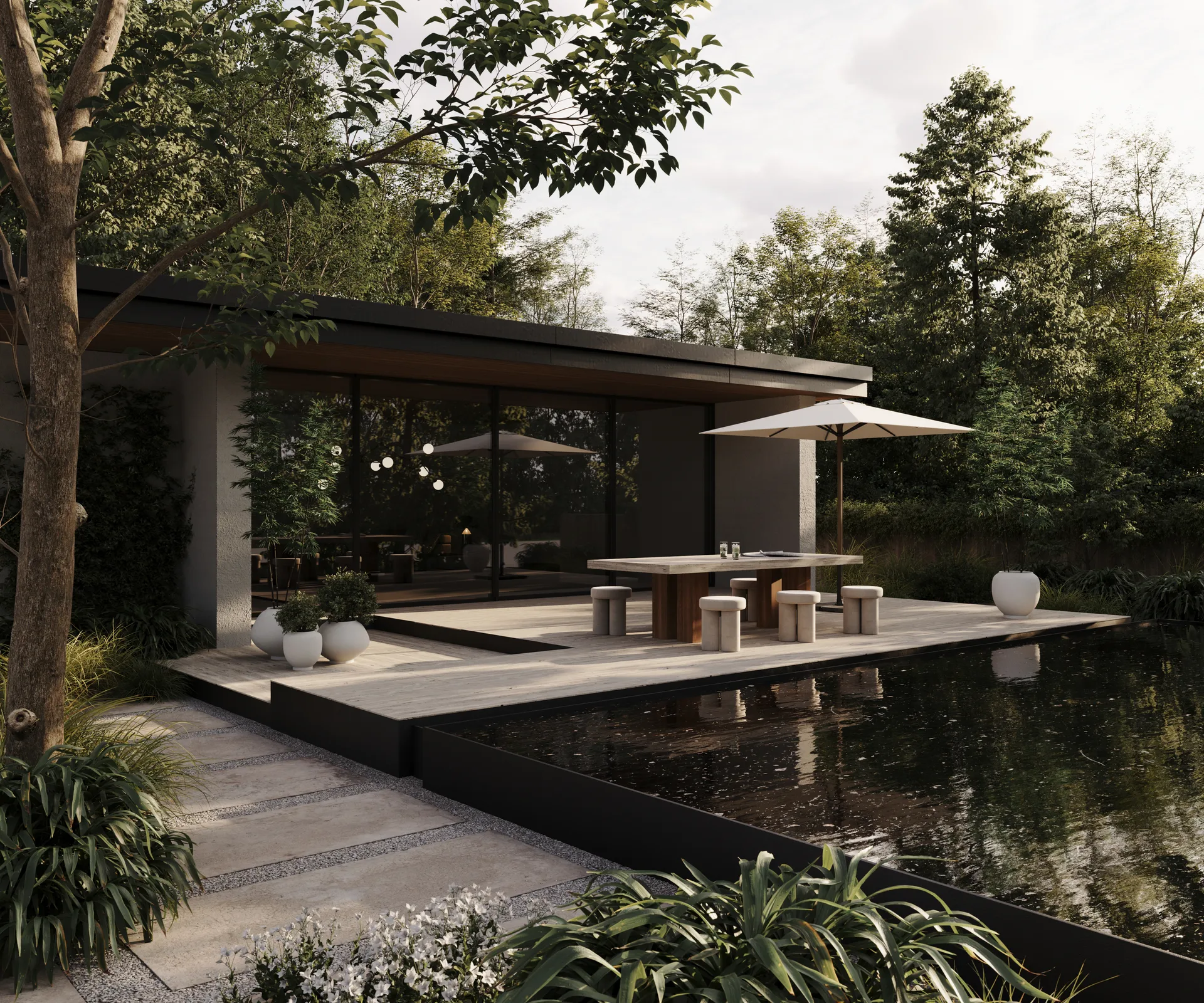 Big Foot skammel, Warm Ash 101 Copenhagen