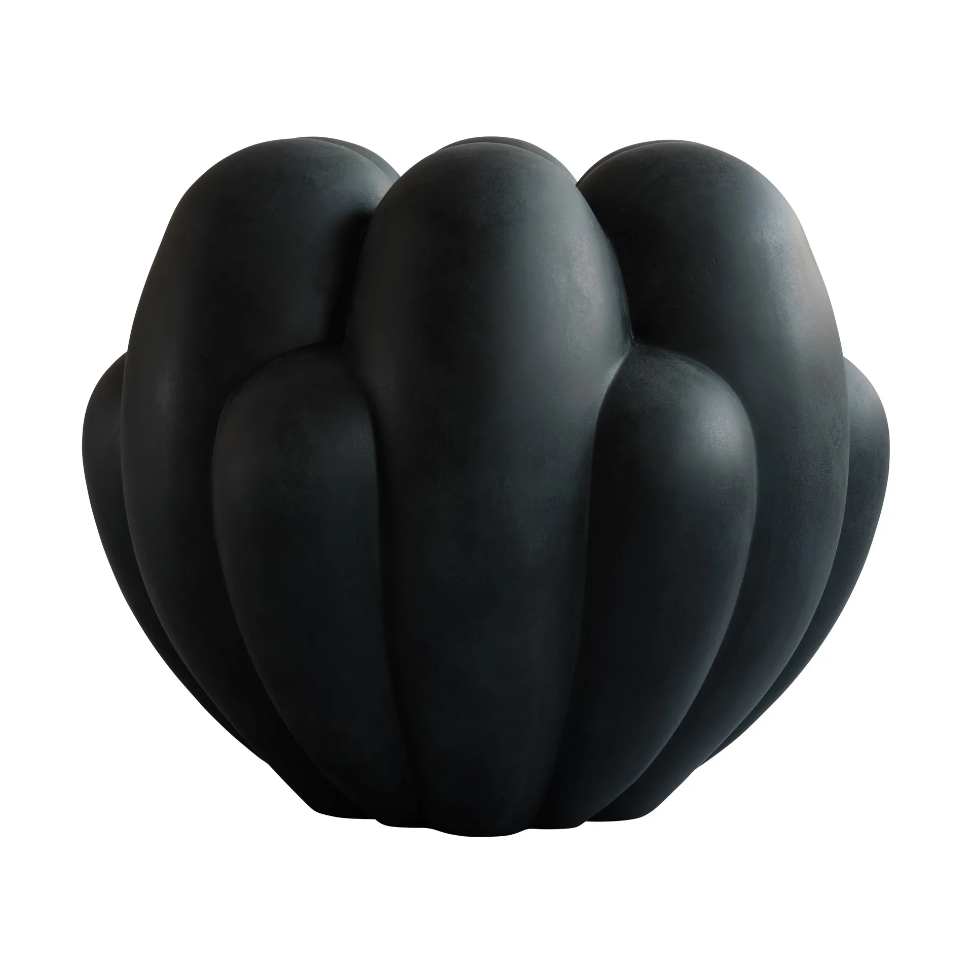 Bloom vase Stor, Black 101 Copenhagen