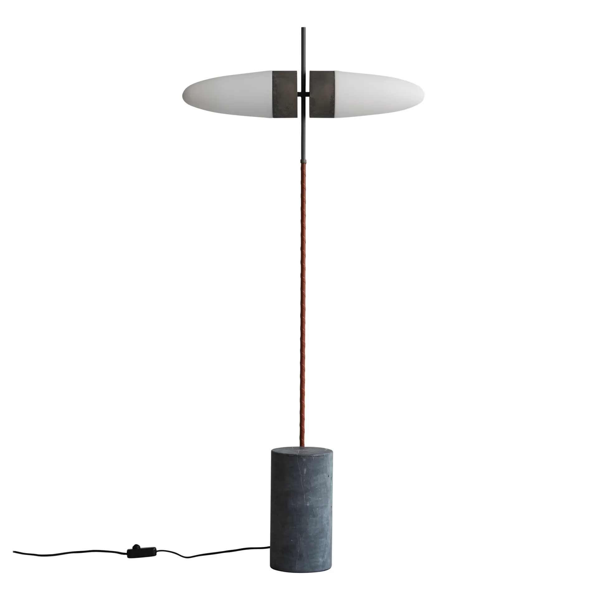 Bull gulvlampe 140 cm, Oxideret 101 Copenhagen