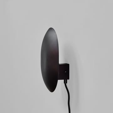 Clam væglampe 26 cm - Burned Black - 101 Copenhagen