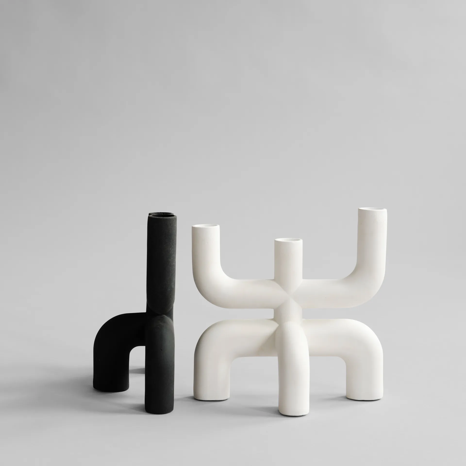 Cobra lysestage 25x25 cm, Bone White 101 Copenhagen