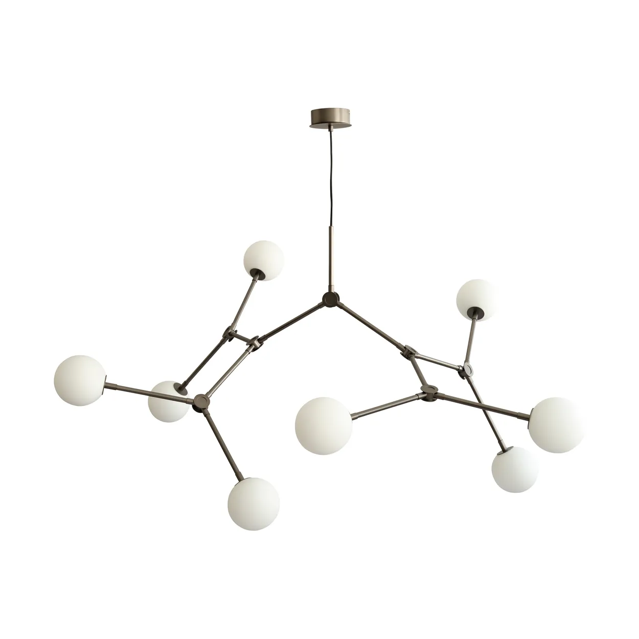 101 Copenhagen Drop Chandelier Bulp lysekrone grande Grey