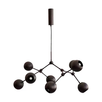 Drop Chandelier Globe lysekrone mini - Burned black - 101 Copenhagen