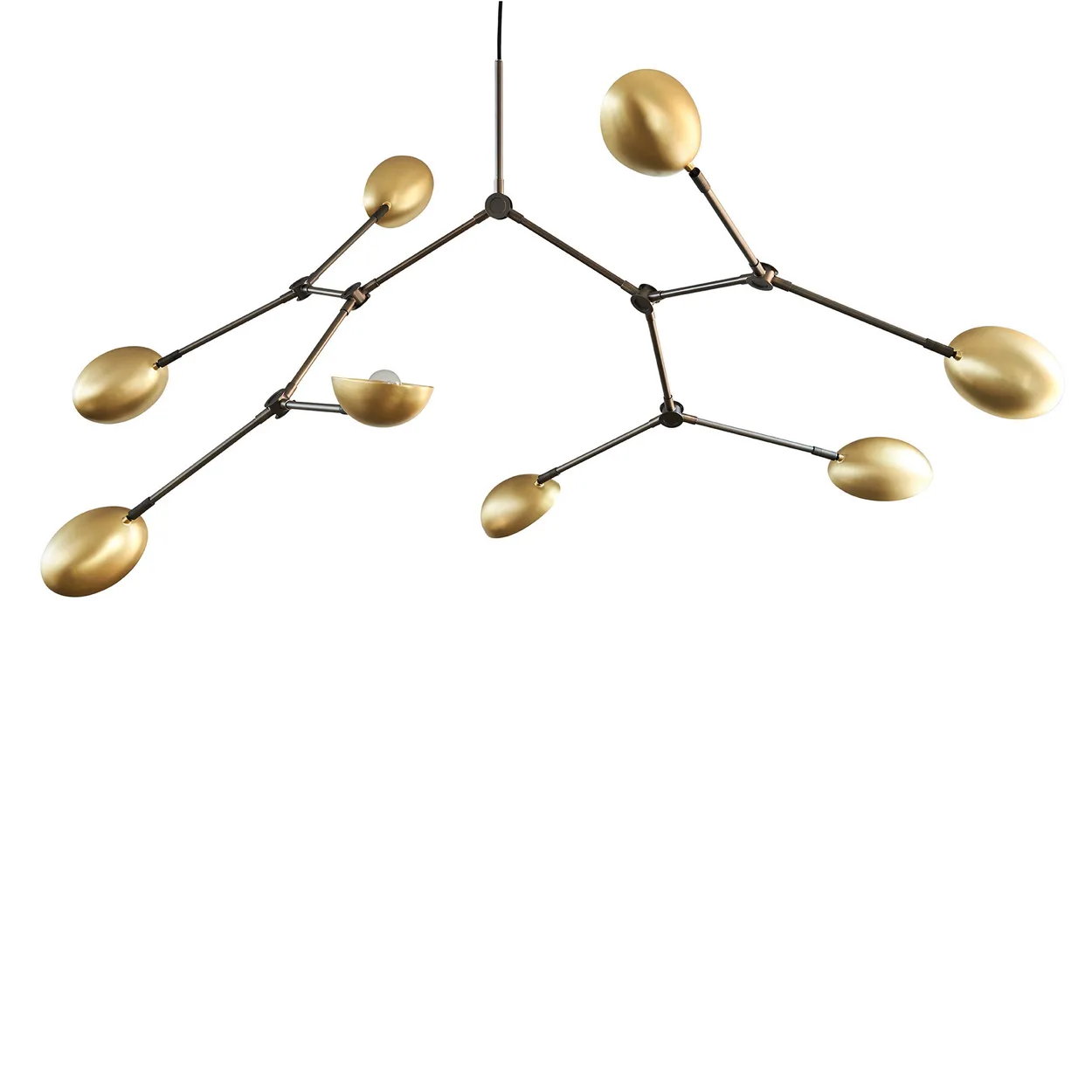 101 Copenhagen Drop Chandelier lysekrone Messing