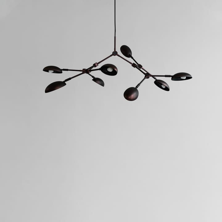 Drop Chandelier lysekrone mini - Burned Black - 101 Copenhagen