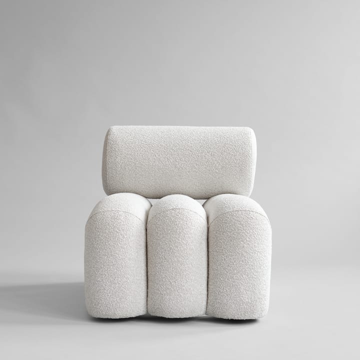 Foku Chair loungelænestol, Bouclé 101 Copenhagen