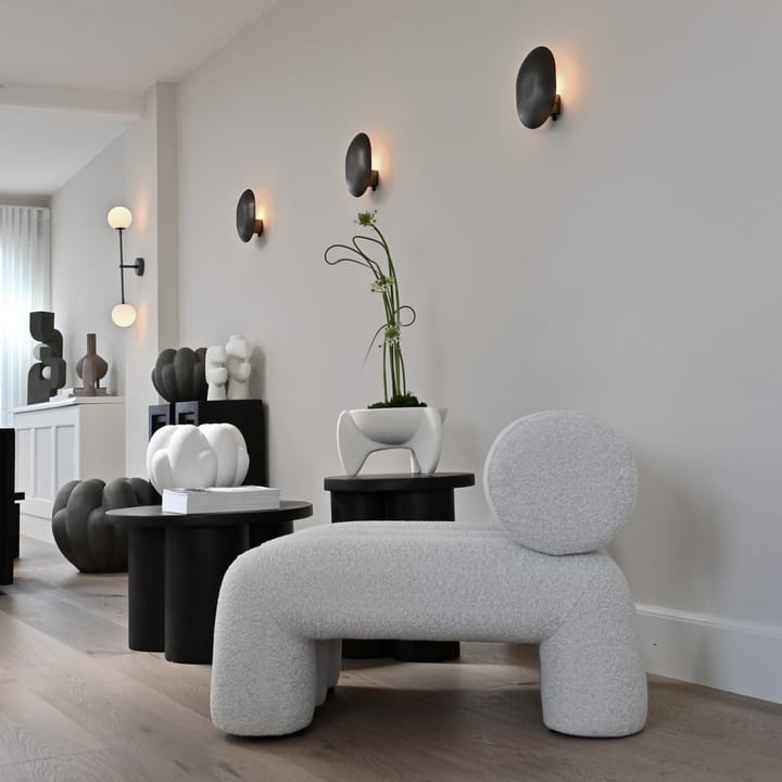Foku Chair loungelænestol, Bouclé 101 Copenhagen