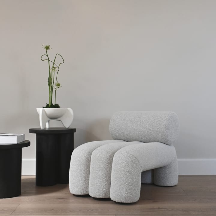 Foku Chair loungelænestol, Bouclé 101 Copenhagen
