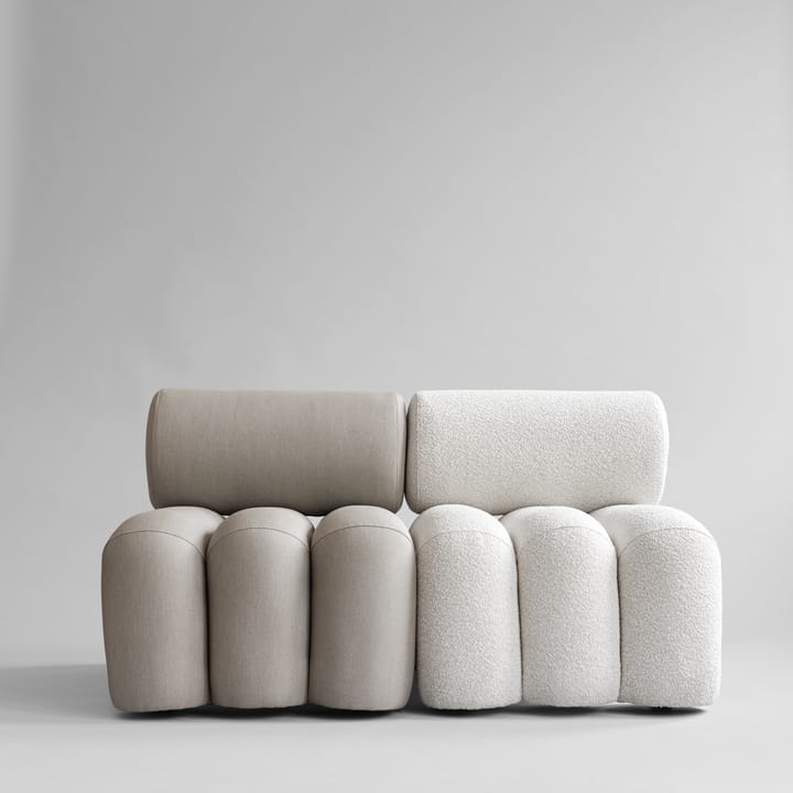 Foku Chair loungelænestol, Bouclé 101 Copenhagen