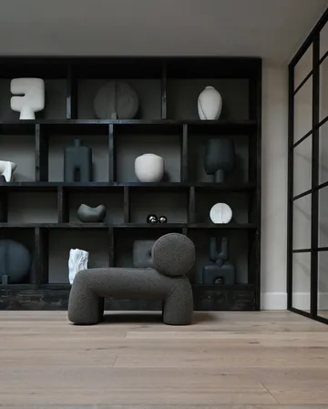 Foku Chair loungelænestol - Deep taupe - 101 Copenhagen