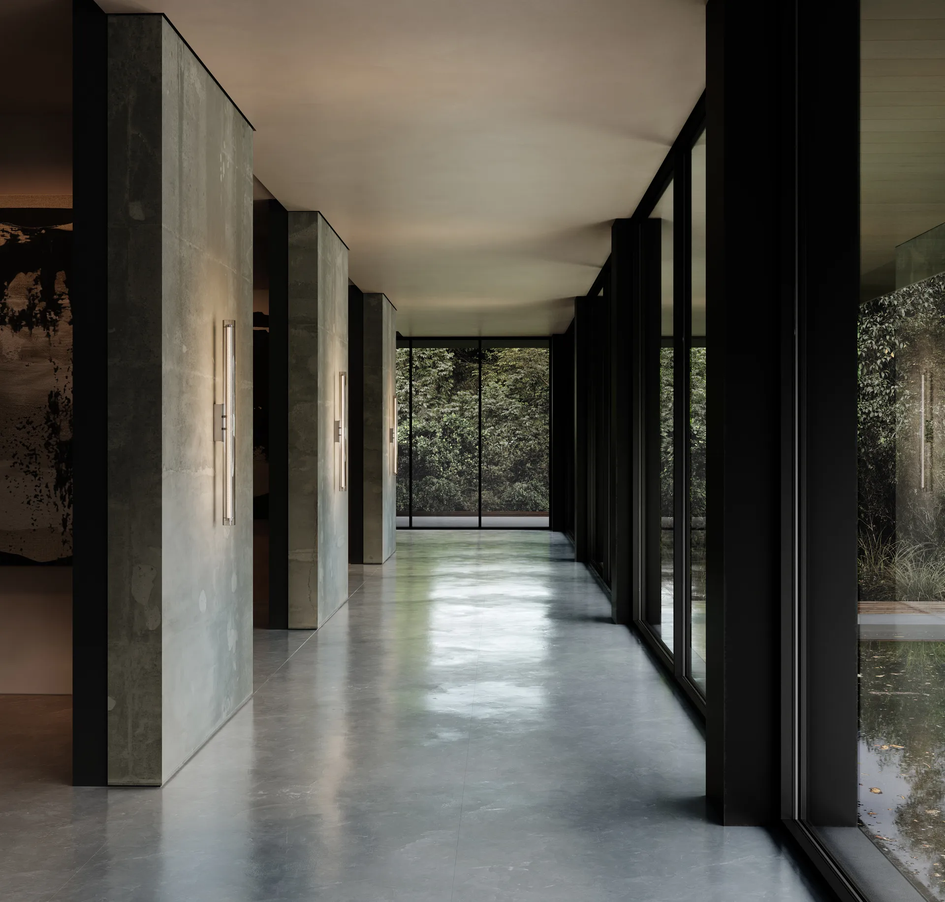 Frame væglampe big, Chrome 101 Copenhagen