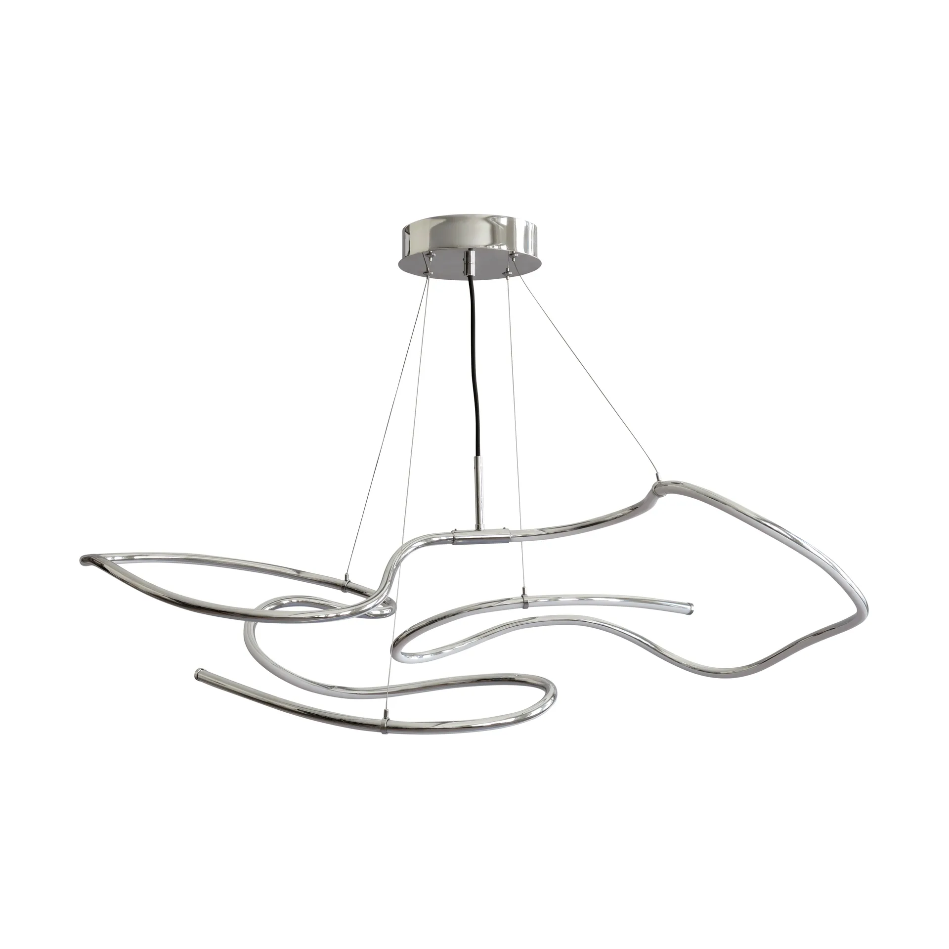 Ghost Chandelier mini loftslampe, Chrome 101 Copenhagen