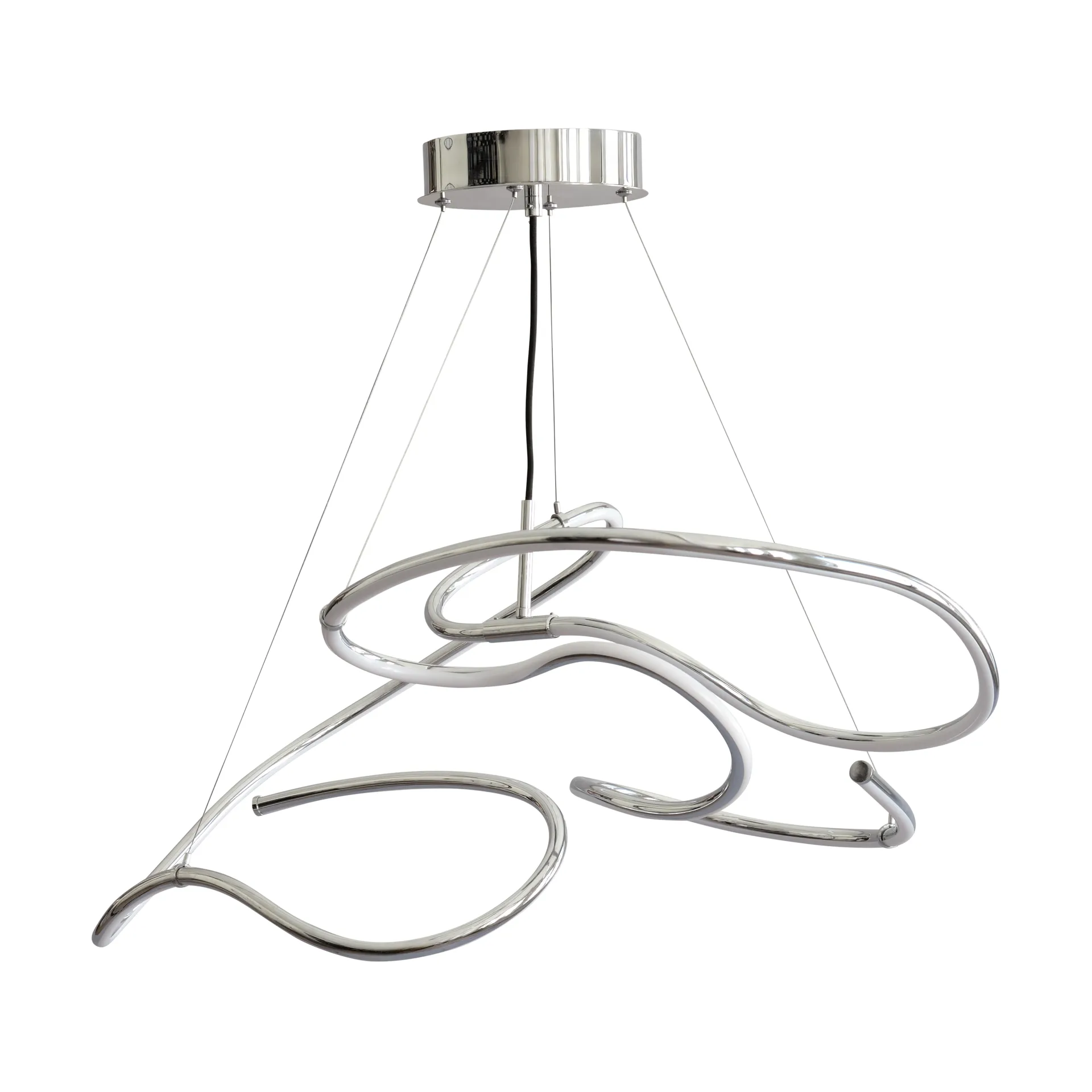 Ghost Chandelier mini loftslampe, Chrome 101 Copenhagen