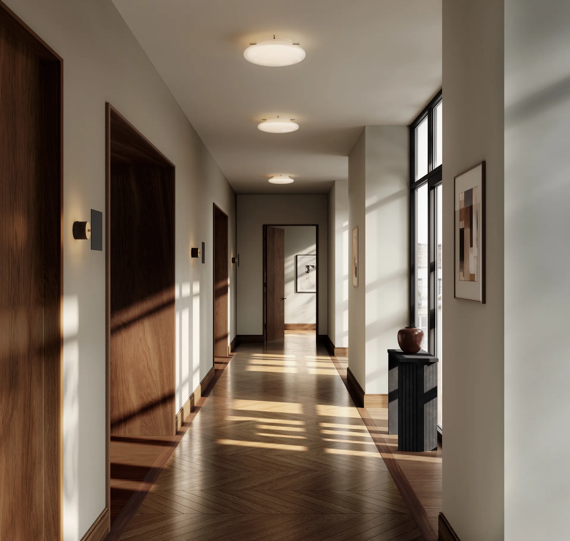 Hikari væglampe, Opal White, Ø45 cm 101 Copenhagen