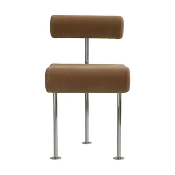 Hiro dining chair - Rustfrit stål-desert - 101 Copenhagen
