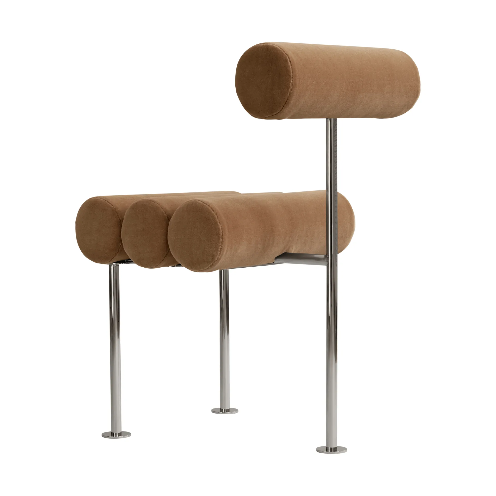 Hiro dining chair, Rustfrit stål-desert 101 Copenhagen