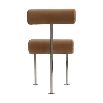 Hiro dining chair - Rustfrit stål-desert - 101 Copenhagen