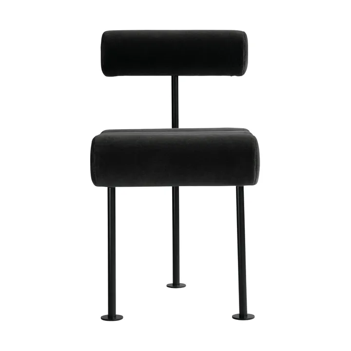Hiro dining chair - Sort stel-peat - 101 Copenhagen