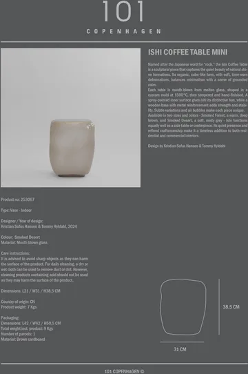 Ishi sofabord mini - Smoked desert - 101 Copenhagen