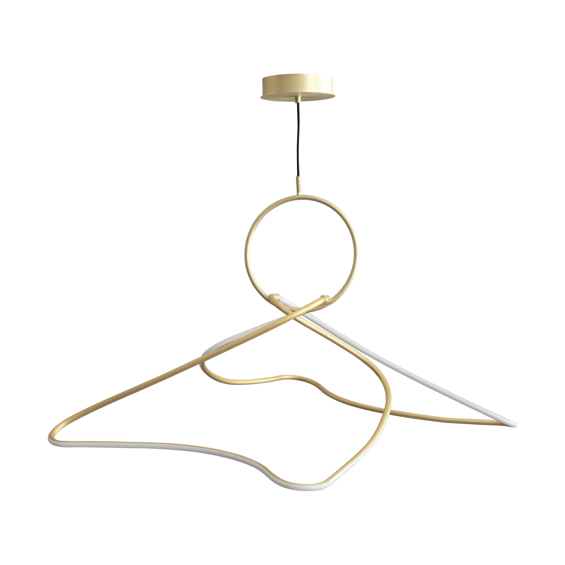 Kumo Chandelier Big lysekrone, Brass 101 Copenhagen