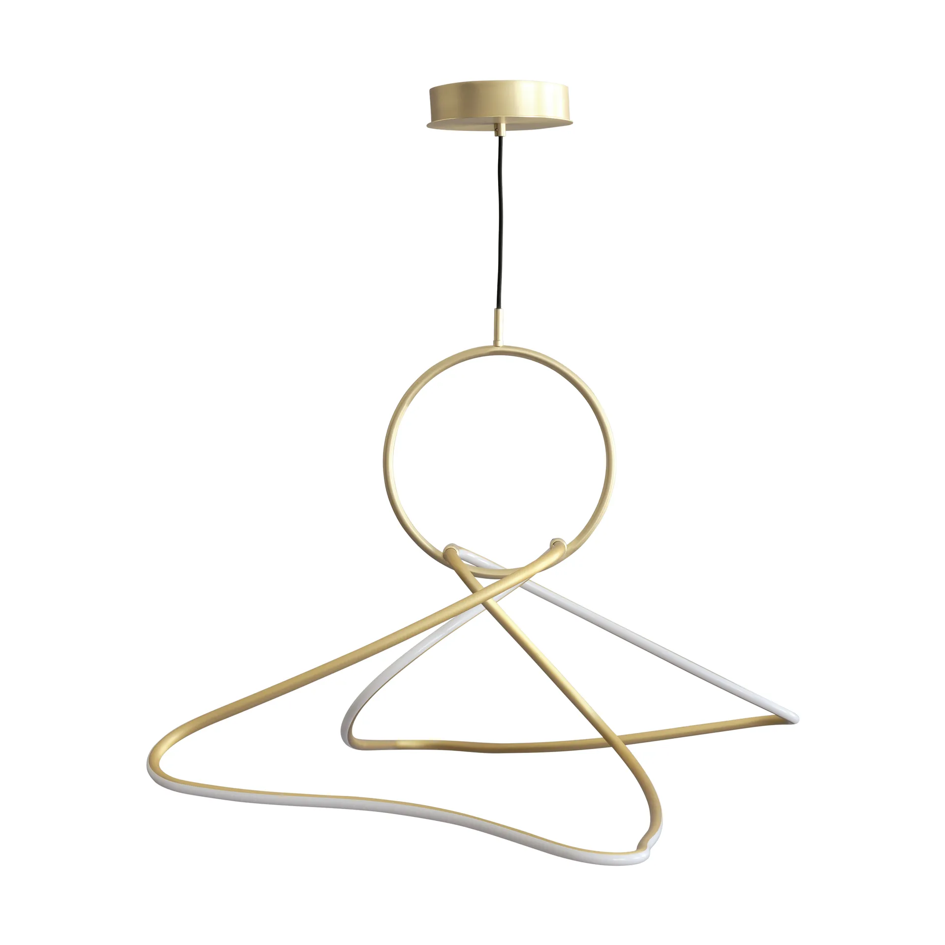 Kumo Chandelier Mini lysekrone, Brass 101 Copenhagen