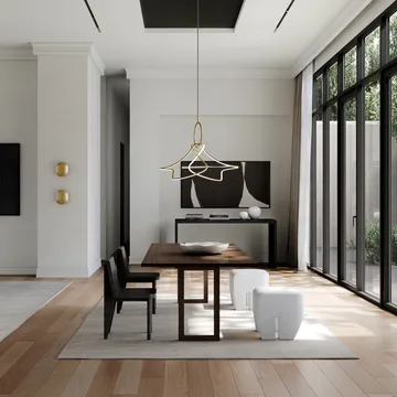 Kumo Chandelier Mini lysekrone - Brass - 101 Copenhagen