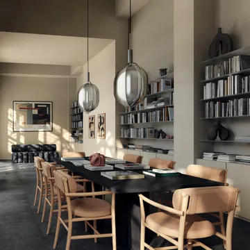 Pearl pendel - Chrome - 101 Copenhagen