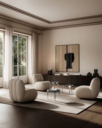 Phantom sidebord - Chrome tall - 101 Copenhagen