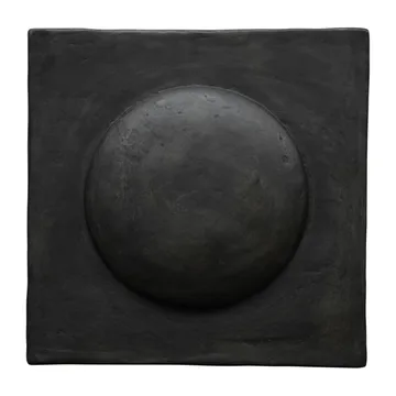 Sculpt Art Shield vægdekoration 58x58 cm - Coffee - 101 Copenhagen