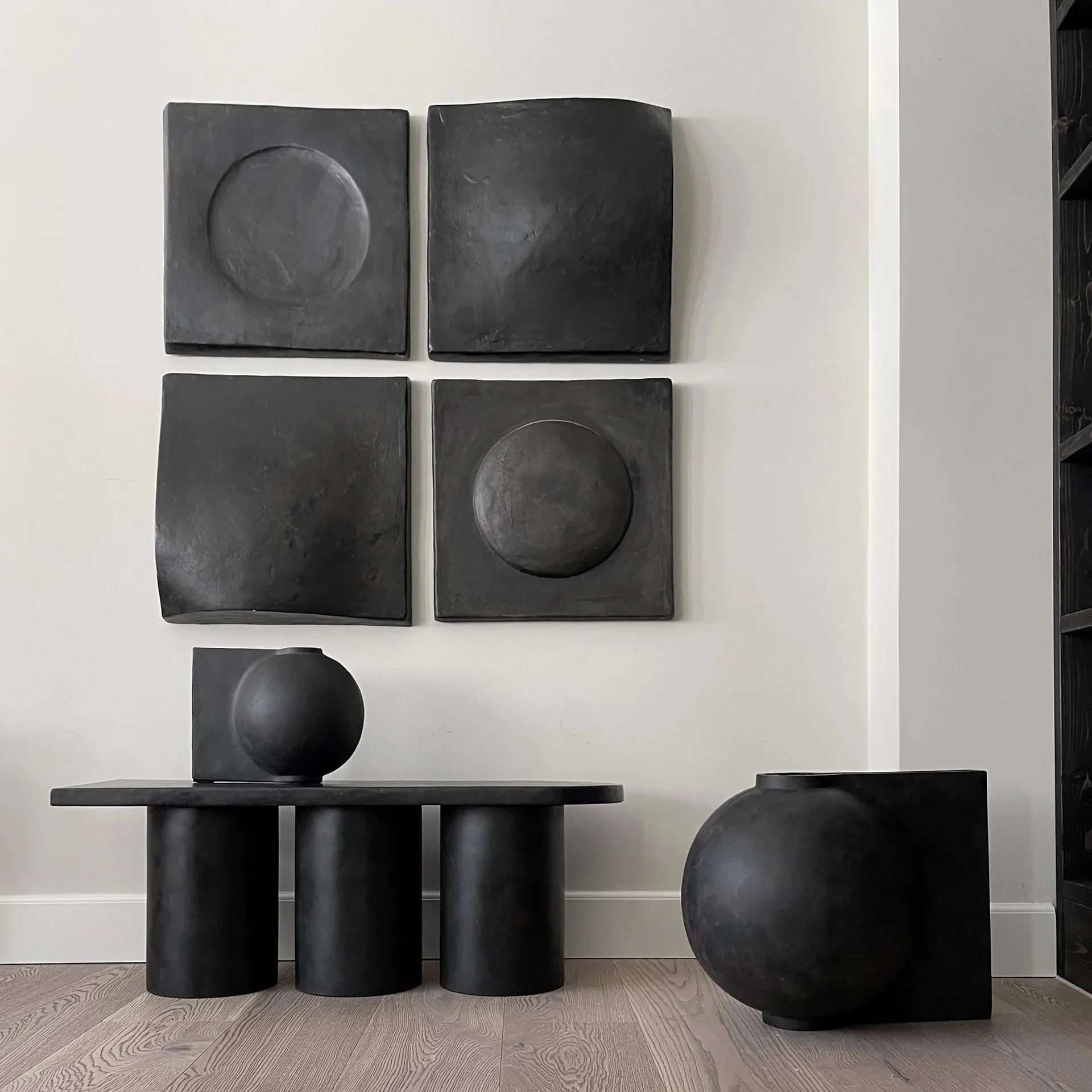 Sculpt Art Void vægdekoration 58x58 cm, Coffee 101 Copenhagen