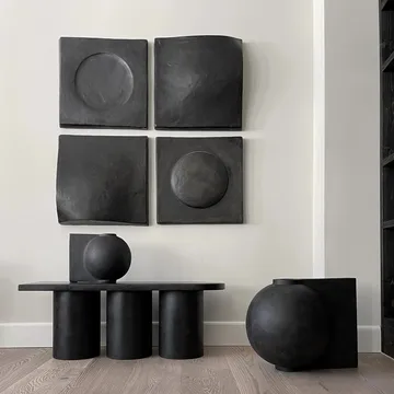 Sculpt Art Void vægdekoration 58x58 cm - Coffee - 101 Copenhagen