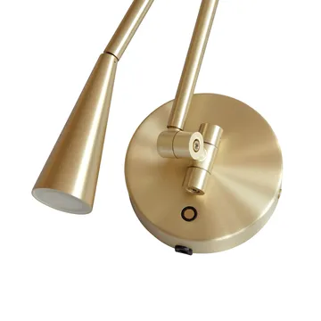 Snake væglampe - Brass - 101 Copenhagen