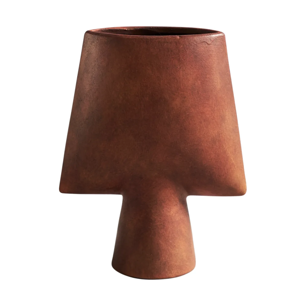 101 Copenhagen Sphere Kvadratisk vase mini Terrakotta