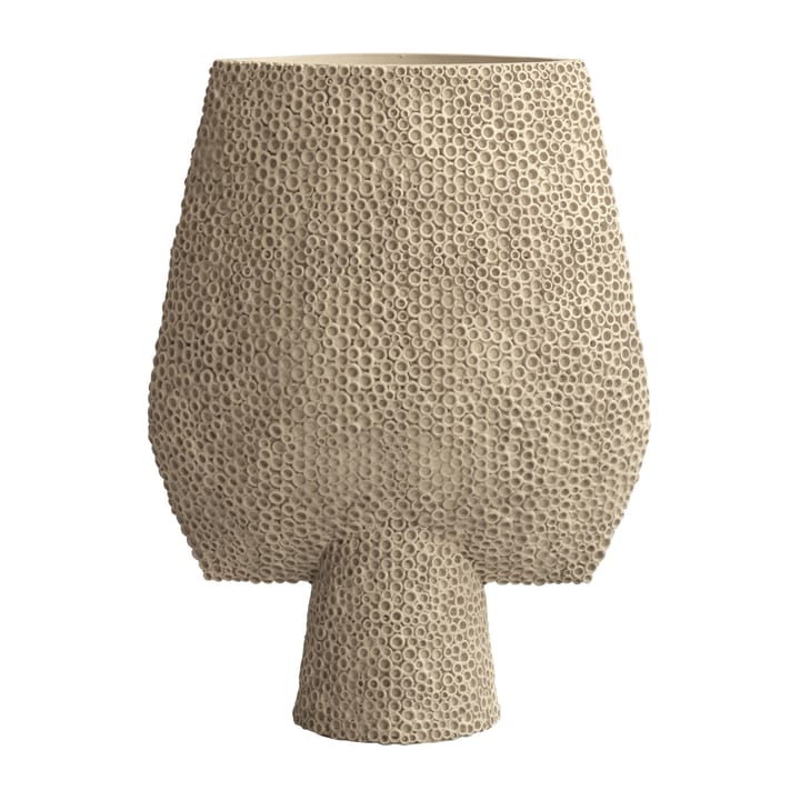 Sphere vase Square Shisen big 44 cm - Sand - 101 Copenhagen