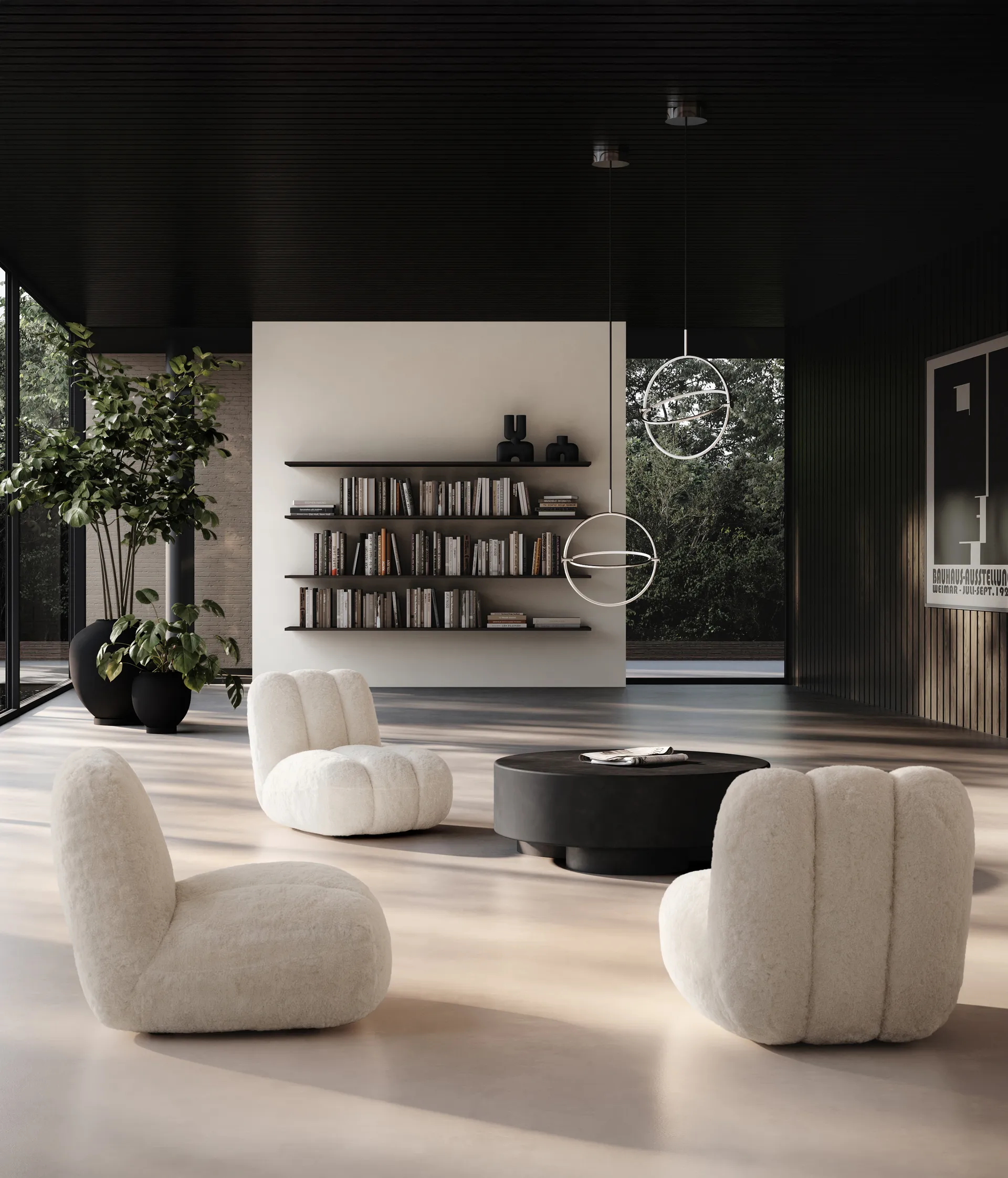 Sunao vase medio 30 cm, Black 101 Copenhagen