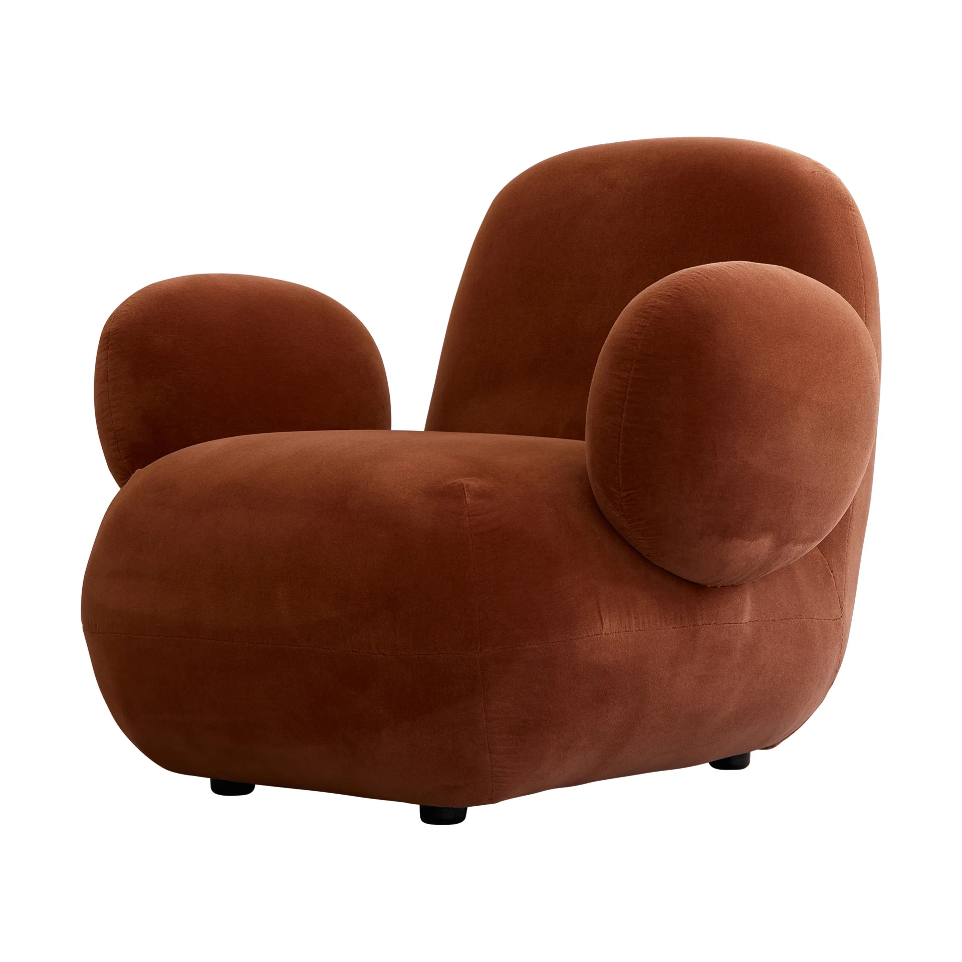Toe Chair Flat lænestol 92x75 cm, Rust 101 Copenhagen
