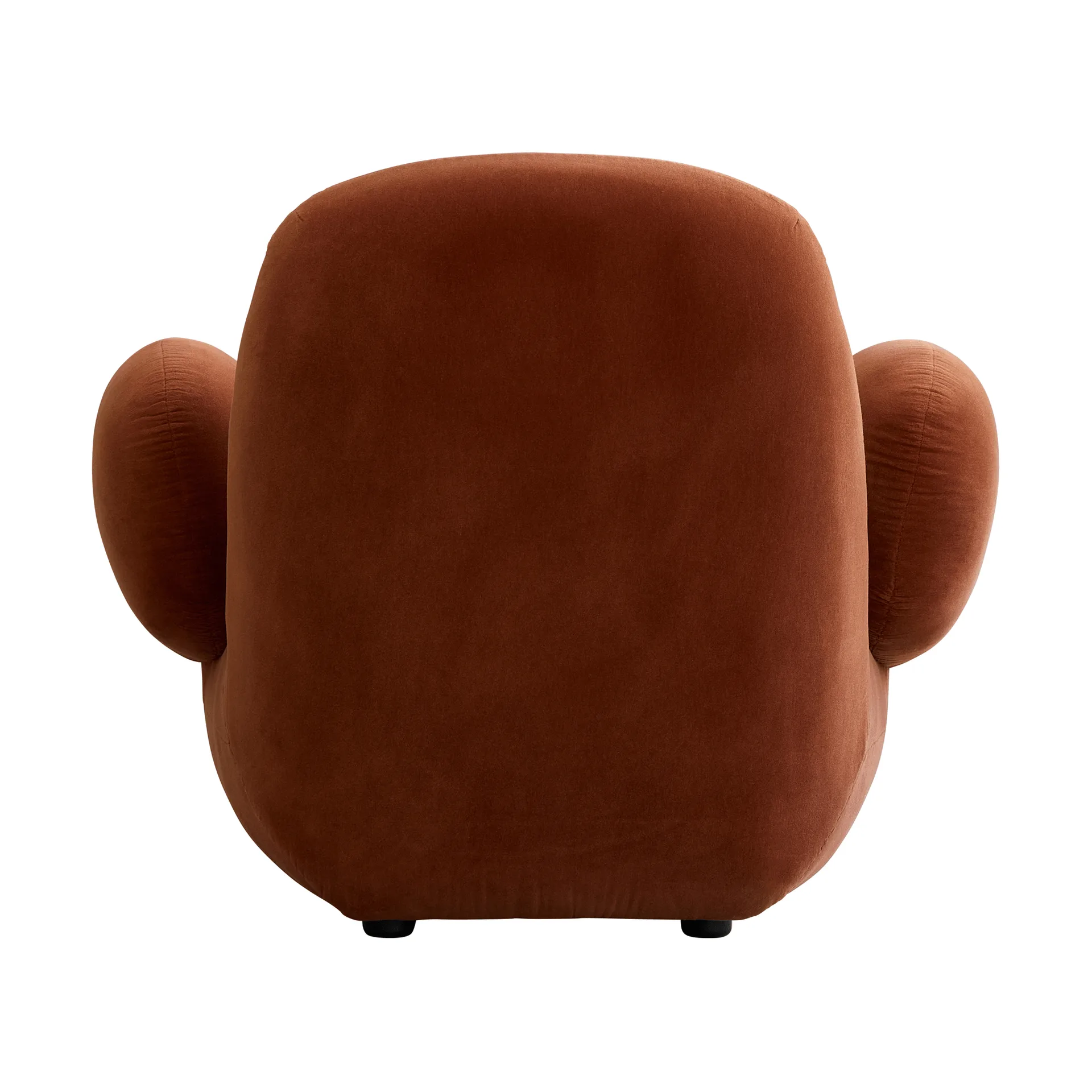 Toe Chair Flat lænestol 92x75 cm, Rust 101 Copenhagen