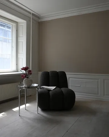 Toe loungelænestol bouclé - Deep taupe - 101 Copenhagen