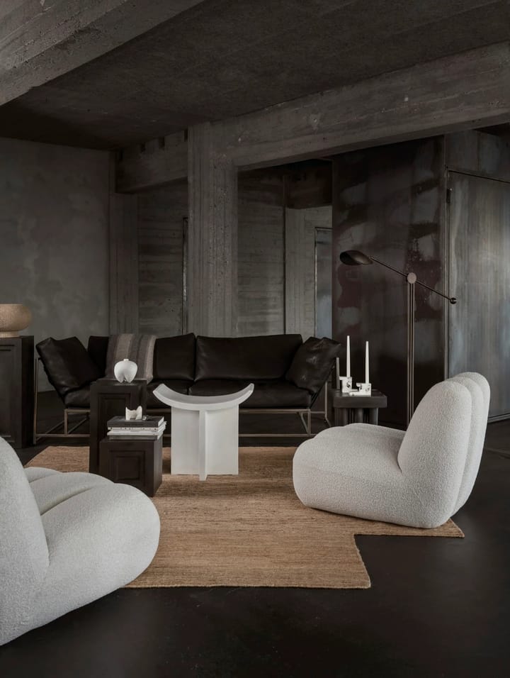 Toe loungelænestol bouclé, Offwhite 101 Copenhagen