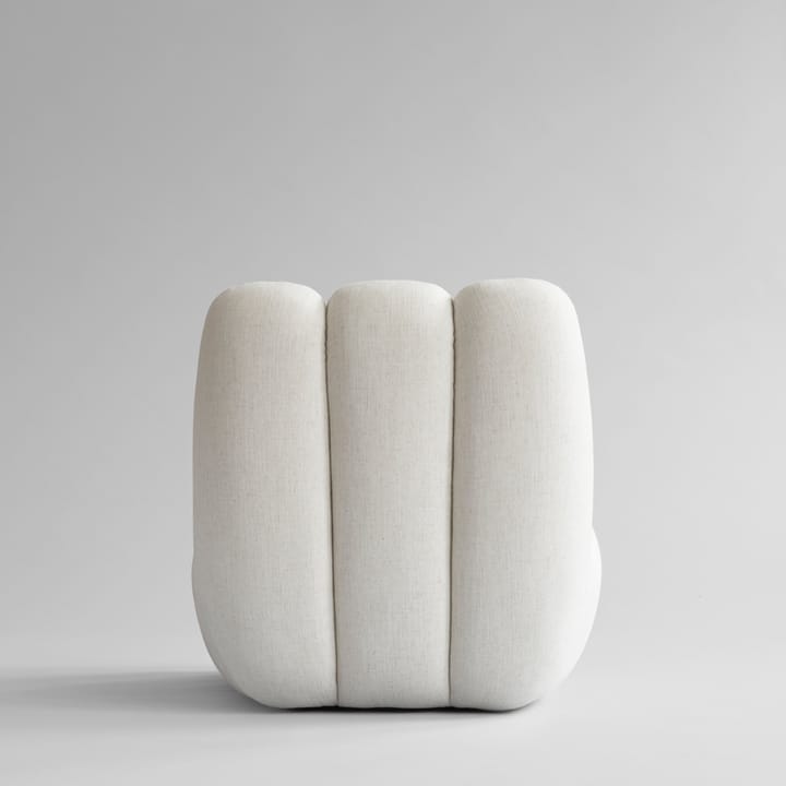 Toe loungelænestol hør, White chalk 101 Copenhagen