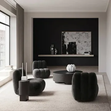 Toe loungelænestol - Tørv - 101 Copenhagen