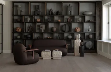 Toe Sofa - Classic brown oak-mørkebrun - 101 Copenhagen