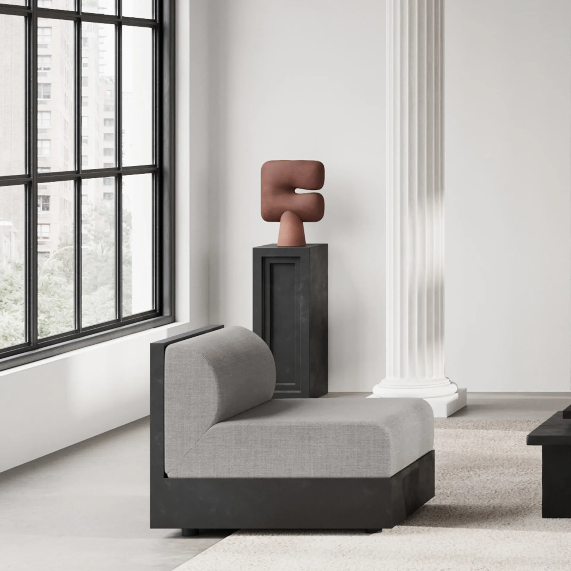 Tribu Lounge Chair lænestol, Coffee 101 Copenhagen