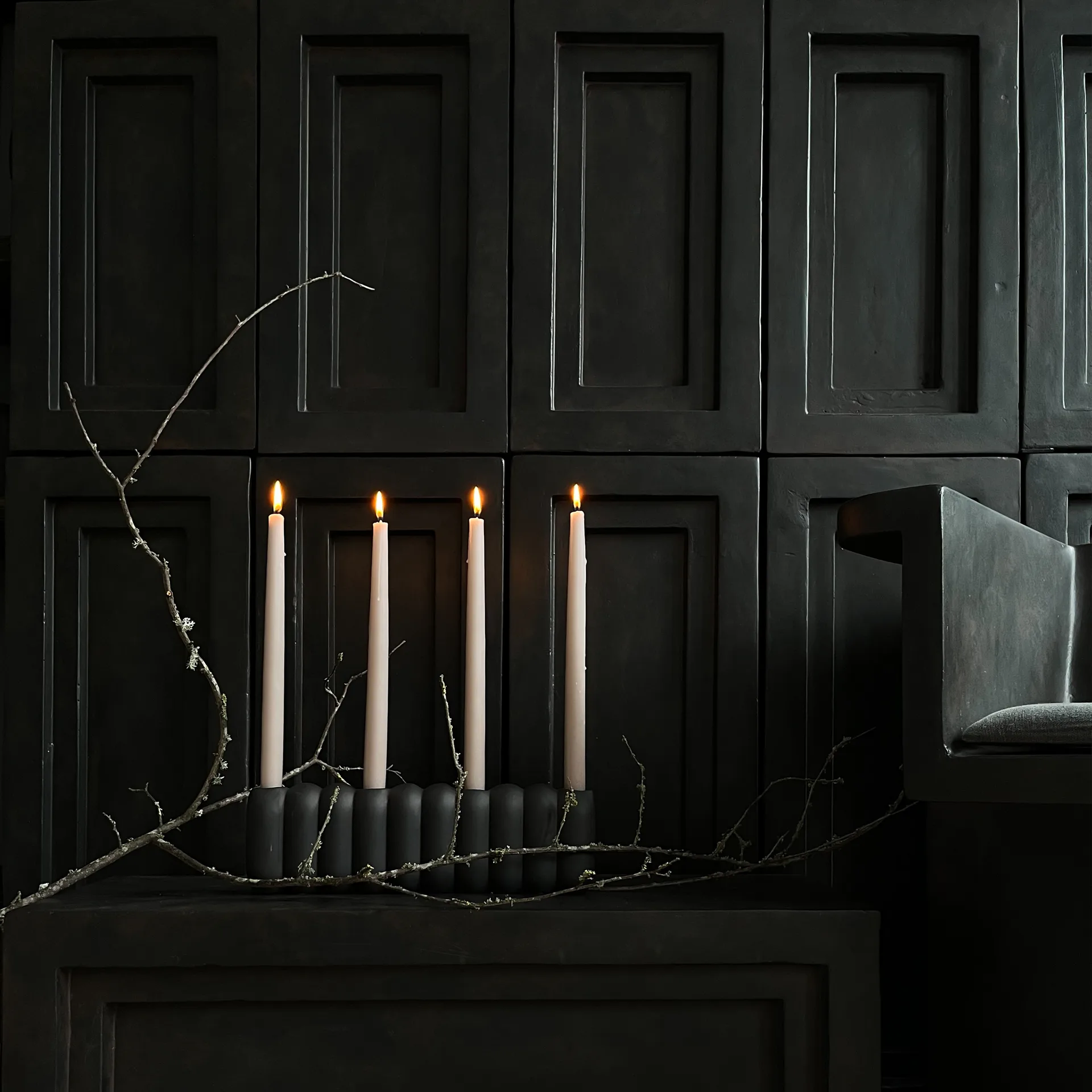 Tube lysestage Coffee, 11x35 cm 101 Copenhagen