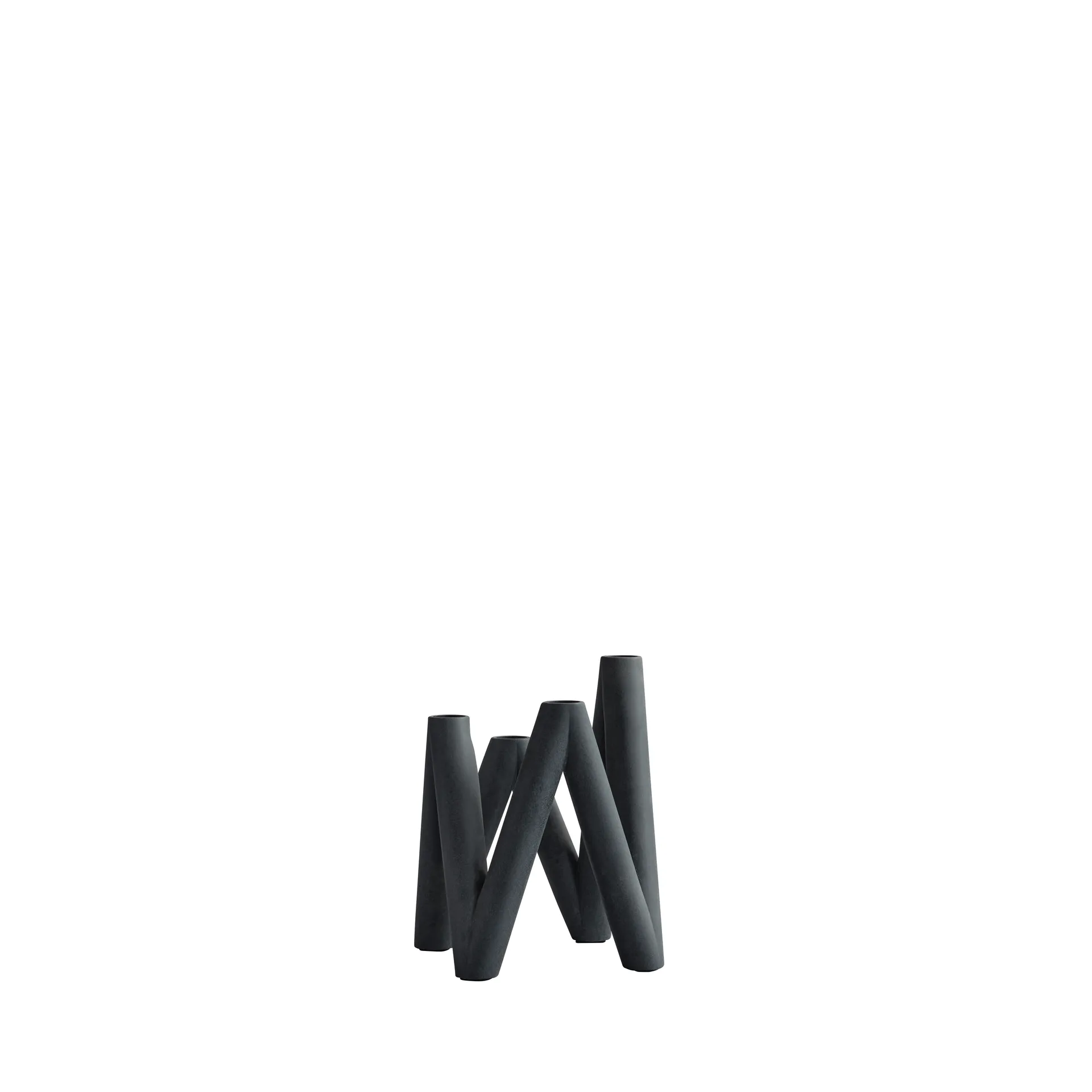 W lysestage 24 cm, Black  101 Copenhagen
