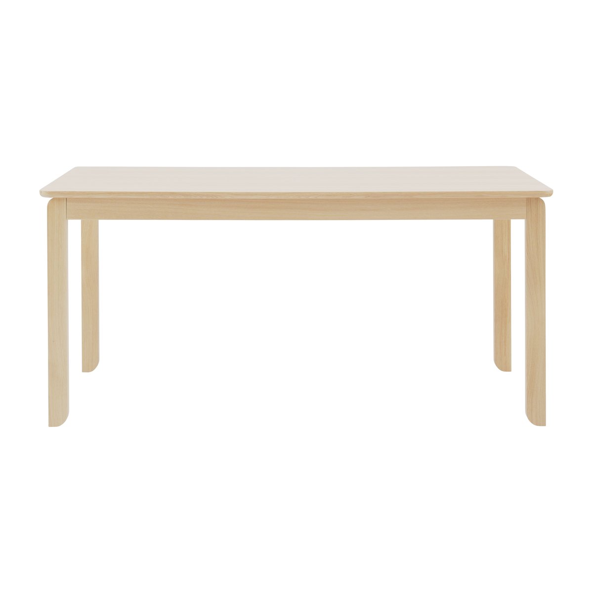 1898 Alfred spisebord 90x160 cm Hvidpigmenteret eg | Skandinavisk Design | Spiseborde | Beige