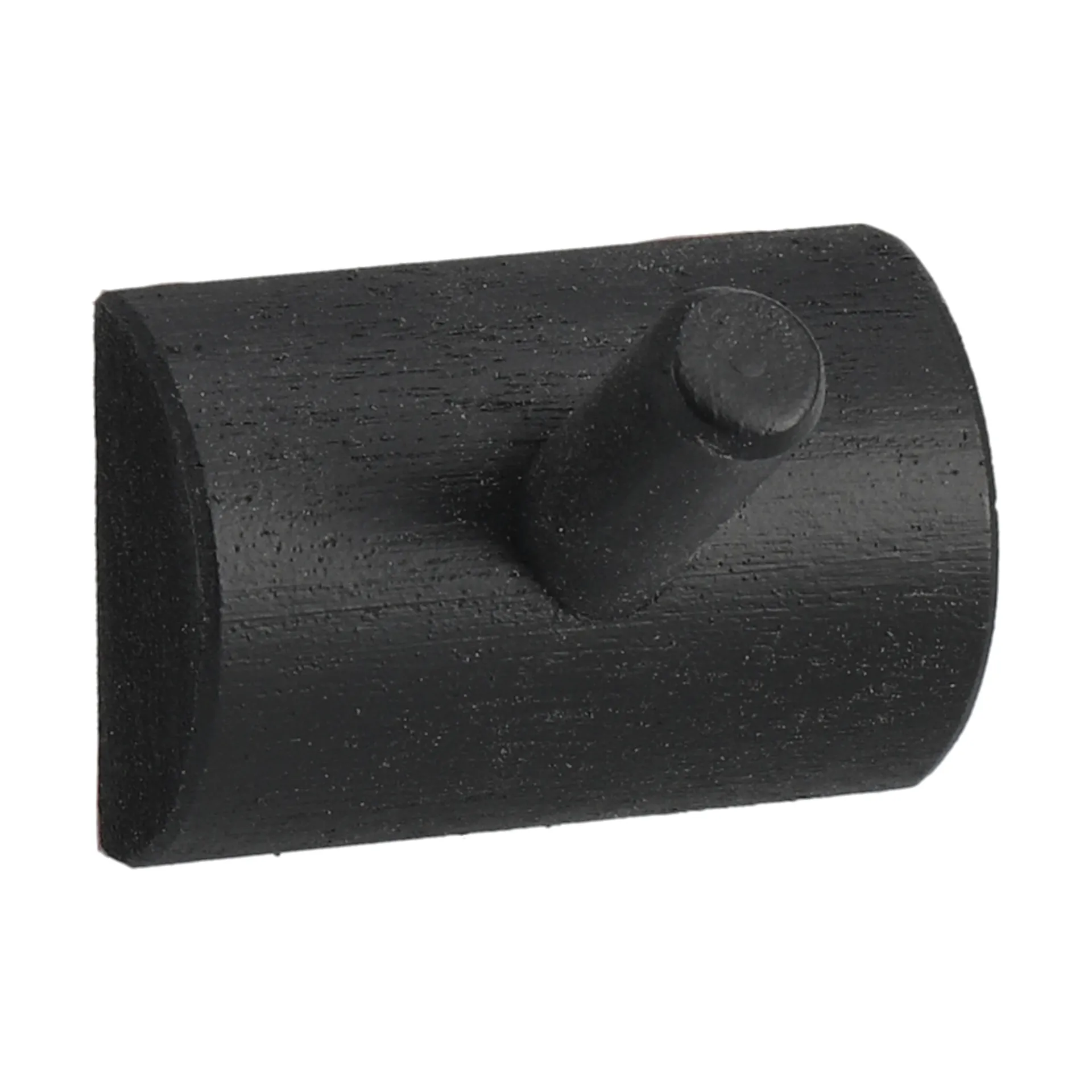 Allsarp knagerække 1 knop, Sortmalet birk 1898