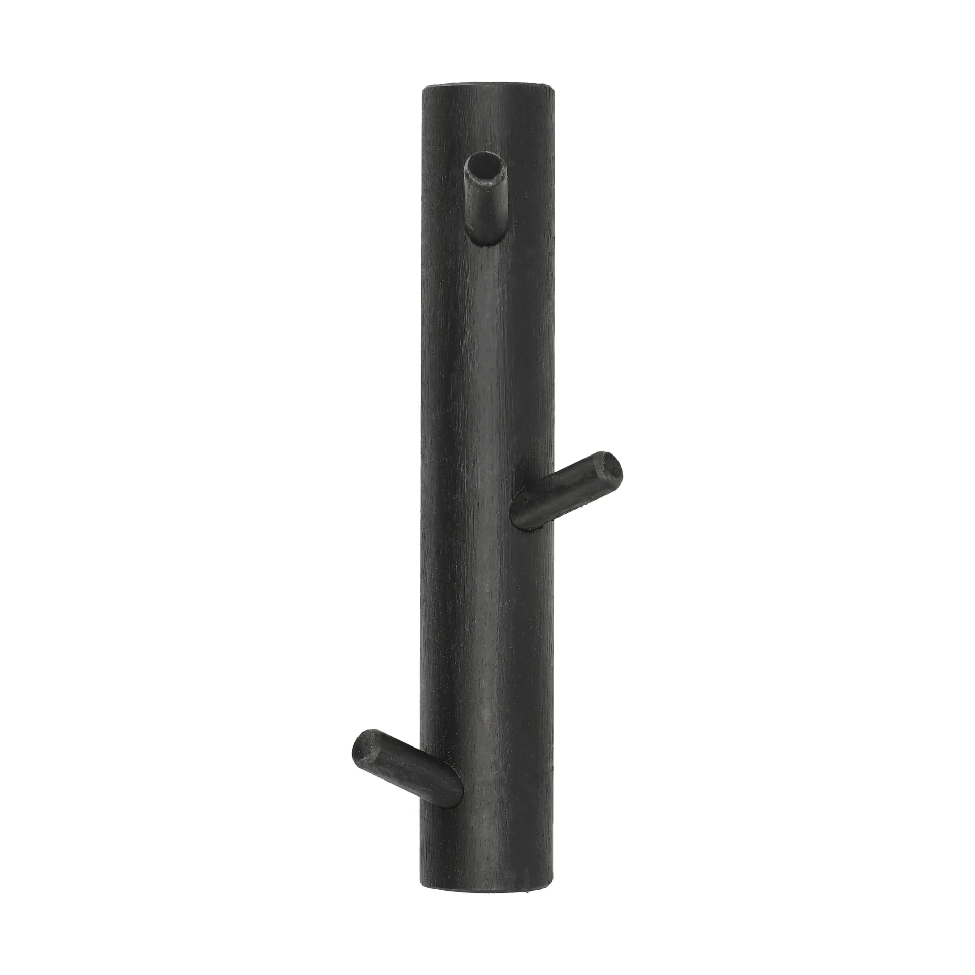 Allsarp vertikal knagerække 3 kroge, Sortmalet birk 1898